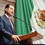Emociona a priistas discurso de Elías Rescala en Cámara de Diputadas y Diputados de Toluca, Estado de México