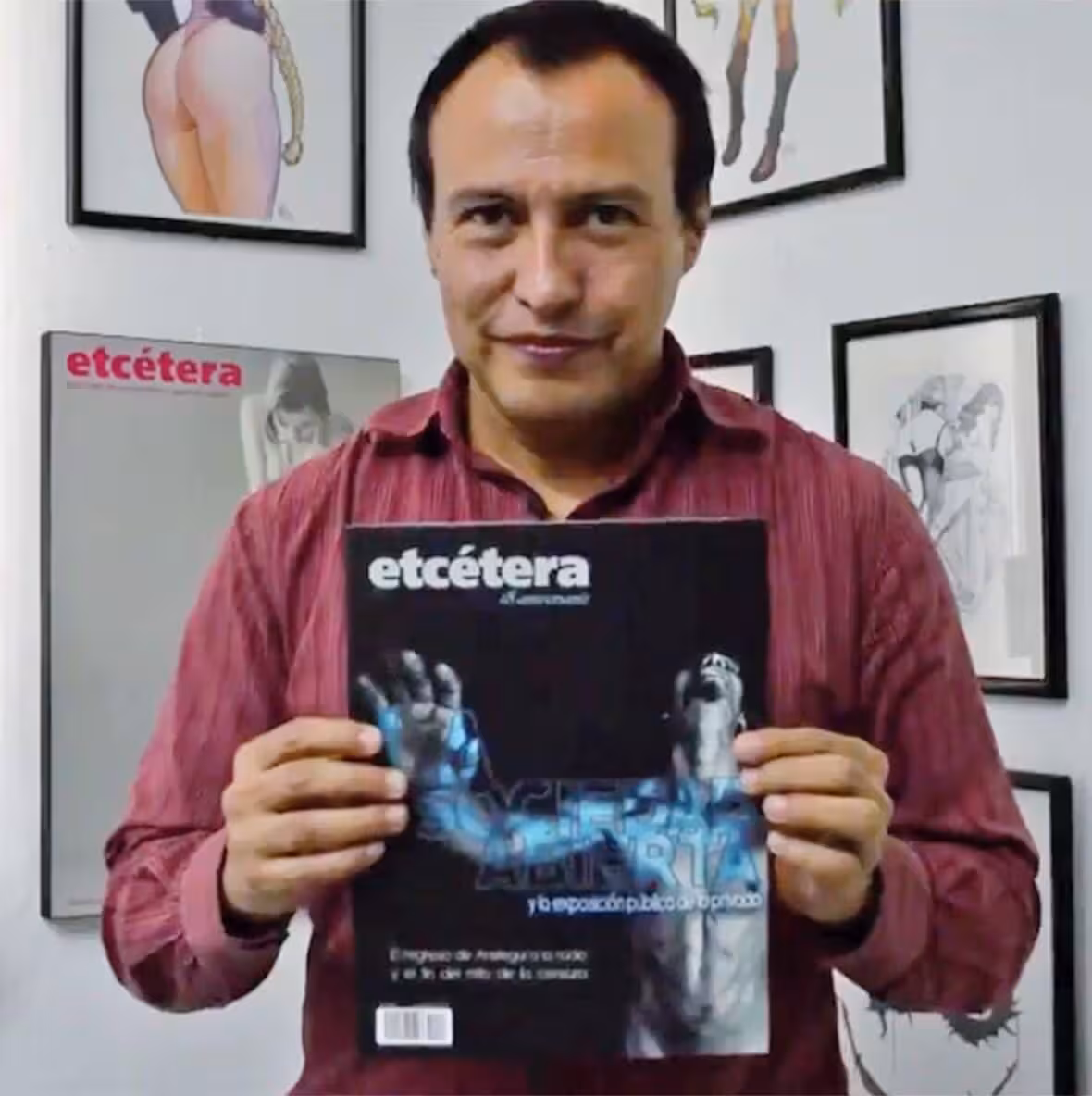 Marco Levario Turcott, director y fundador de la revista 'etcétera'