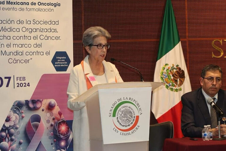 Mayra Galindo Leal Directora de la Asociacion Mexicana de Lucha contra el Cancer