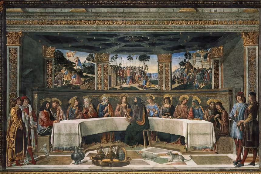 Santa-Cena-de-Cosimo-Rosselli