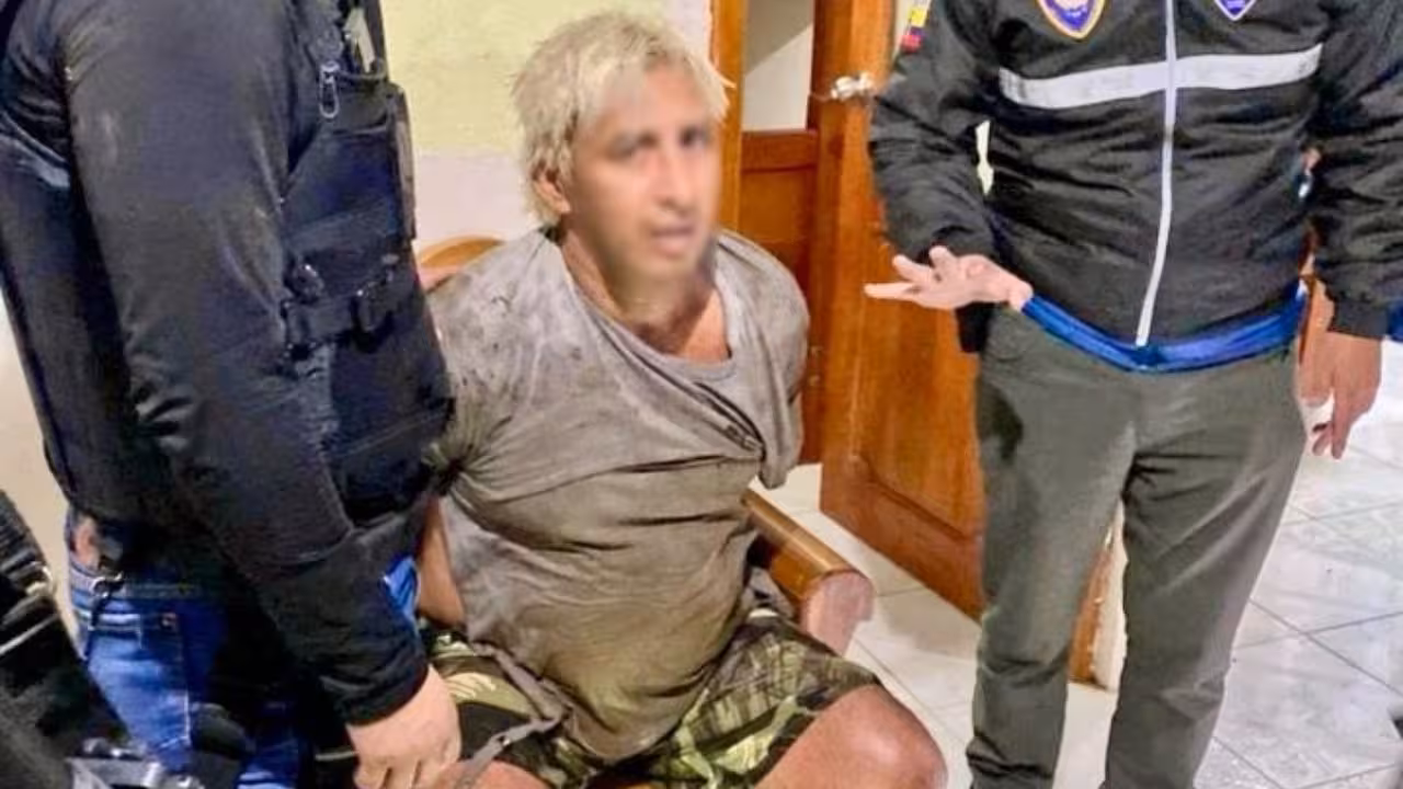 ecuador-captura-a-lider-criminal-que-se-fugo-de-carcel-durante-arremetida-narco