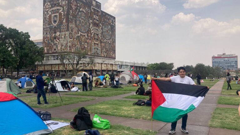 campamento-pro-Palestina-UNAM