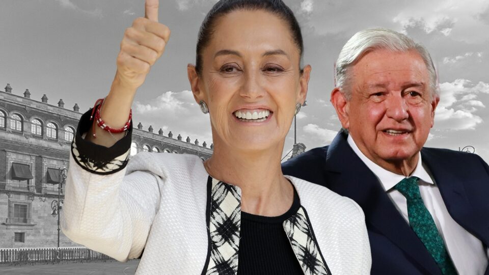 AMLO-y-Sheinbaum-Batean