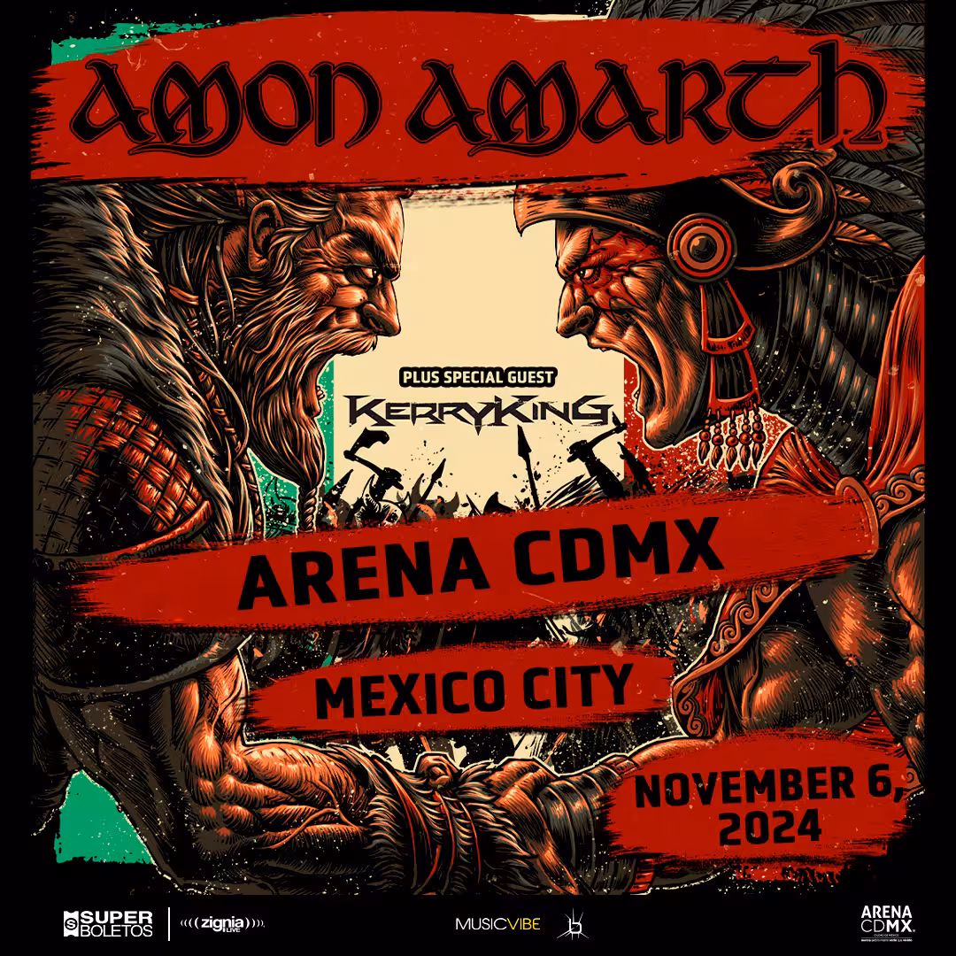 AMON AMARTH NOV 2024 ARENA CDMX CARTEL