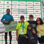 Con gran carrera en la segunda parte Abraham Hernández y Mayra Sánchez ganan la 42 edición de la Carrera del Día del Padre 21k