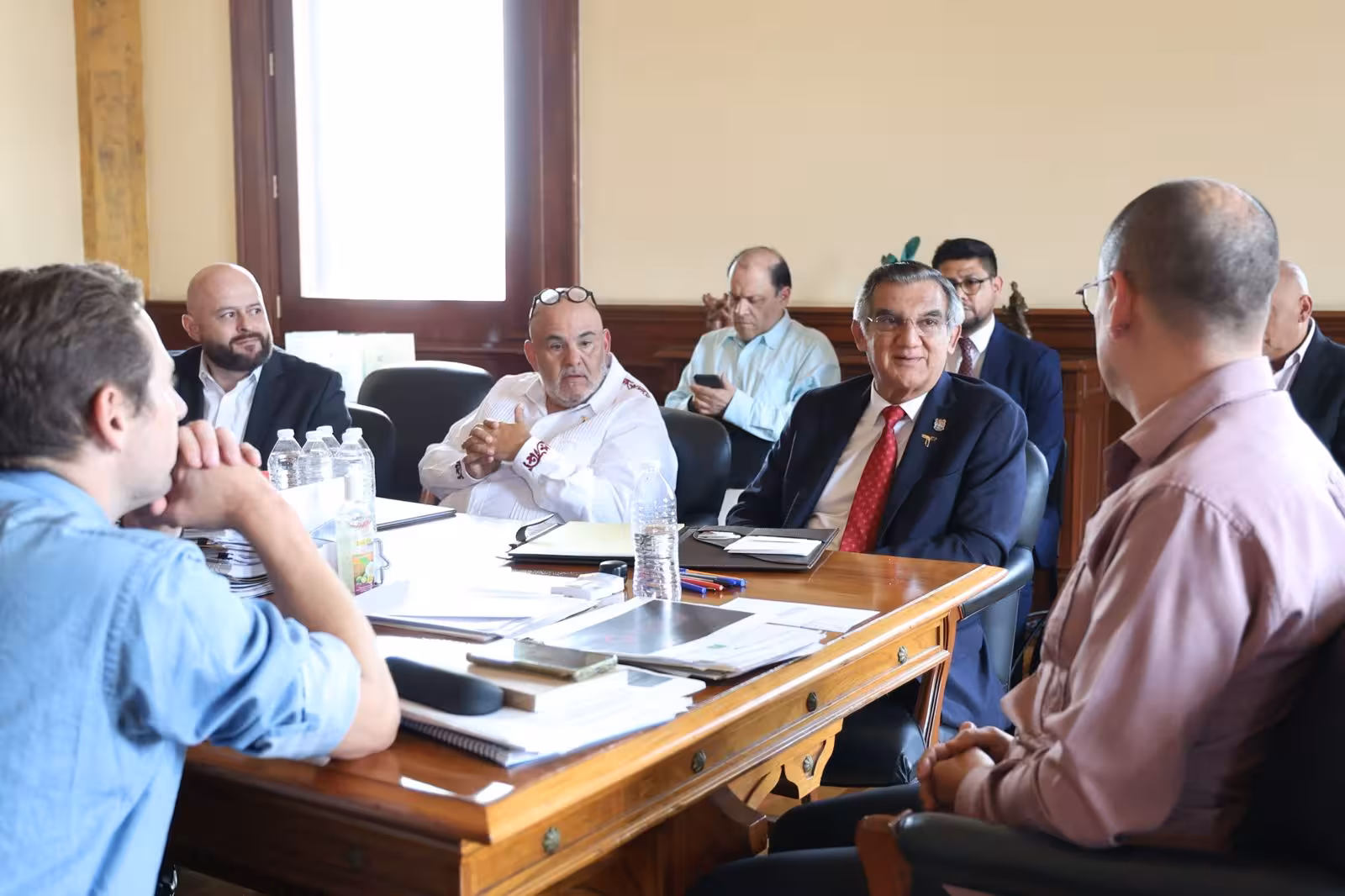 Asiste Américo a evaluación del IMSS-Bienestar