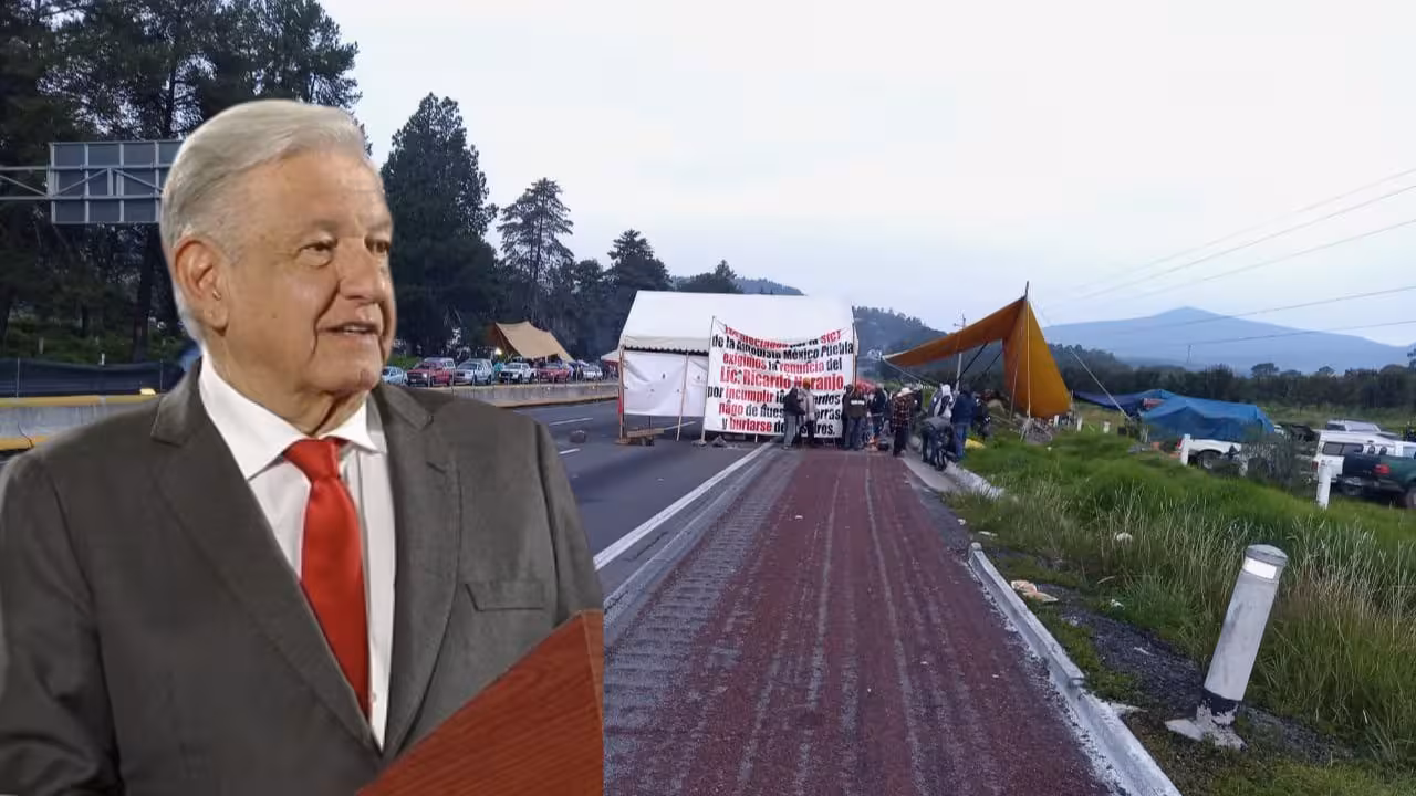 amlo-promete-pago-justo-a-ejidatarios-que-bloquean-autopista-mexico-puebla