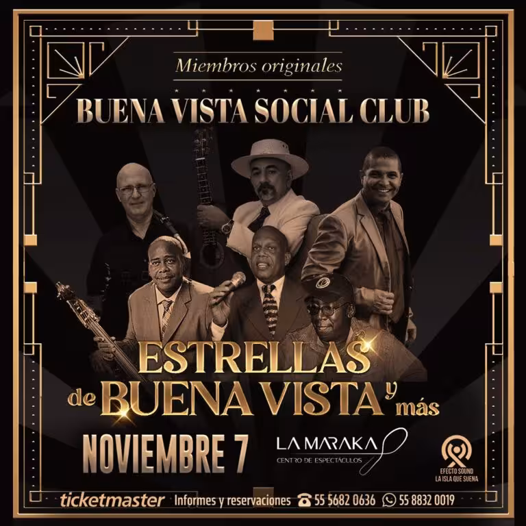BUENAVISTA ESTRELLAS LA MARAKA NOV 2024 CARTEL