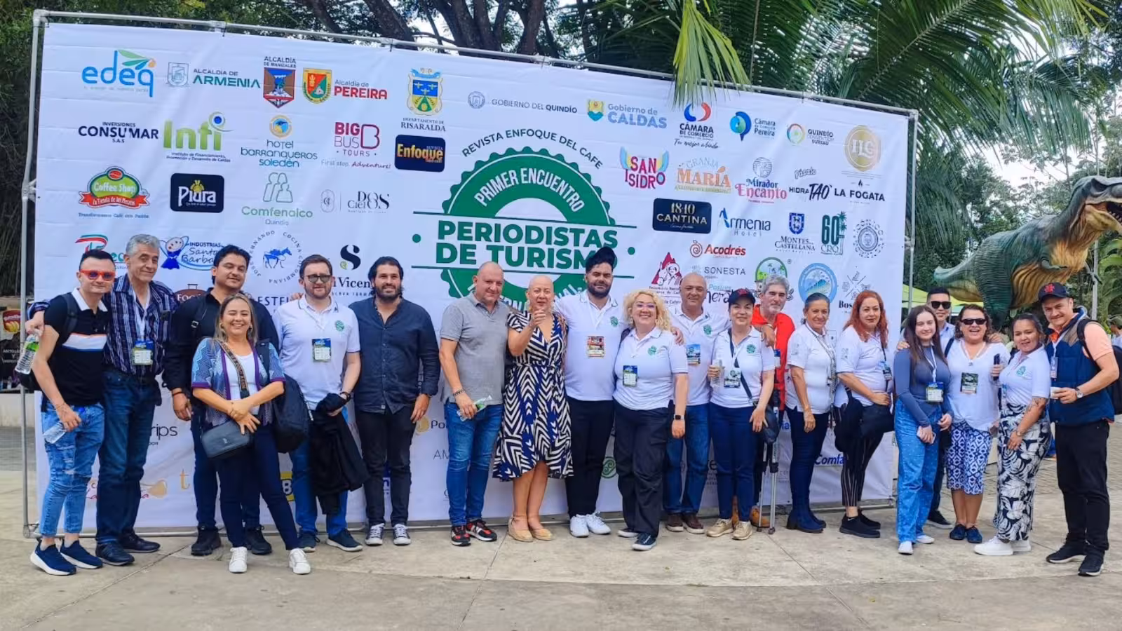 Cierre del Encuentro Internacional de Periodistas de turismo en el emblemático Bioparque Ukumarí en la Ciudad de Pereira - Risaralda