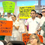 protesta de IMSS-Bienestar