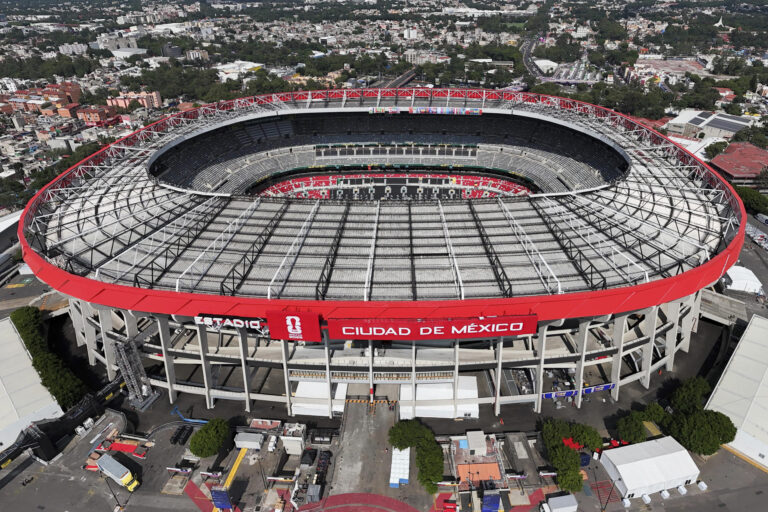 El estadio Ciudad de México listo para la inauguración de la Copa Mundial de FIFA 2026